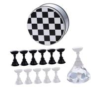 WOONEKY Nail Art Practice Stand Manicure Base with Nail Display Rack Detachable for Easy Reordering