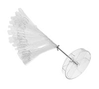 WOONEKY Nail Color Chart Rack Nail Color Showing Tips 120 Tips Rotating Spiral Fan-Shaped Shelf for DIY Display in Salon Or Home Practice