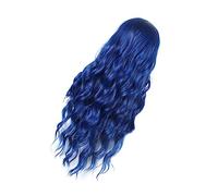 WOONEKY Natural Looking Curly Hair Wig for Cosplay Middle Part Synthetic Hairpiece for Halloween and Party Use