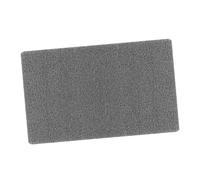 WOONEKY Non-slip Water Absorption Floor Mat Grey PVC Bath Rug for Bathroom Shower and Kitchen Entrance Thick Door Mat with No-skid Backing Machine Washable for Indoor Outdoor Use