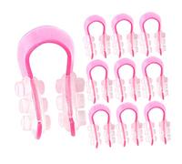 WOONEKY Nose Shaper Clip 10-Piece Set Adjustable Nose Lifting Tool for Slimming and Shaping for Women and Men Lightweight Design