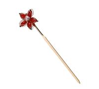 WOONEKY Oriental Retro Hair Chopstick Clip Vintage Floral Hair Pin for Elegant Styles for Spring Festival and Special Occasions