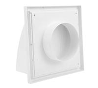 WOONEKY Outdoor Dryer Vent Cover Durable Plastic Air Vent Cover for Kitchen Exhaust Fan Mouse Design Easy Installation Weather Resistant Protection