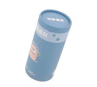 WOONEKY Paper Towel Organizer Practical and Easy to Install Made of 690g White Cardboard round Shape Tissue Box Covers and Shape, Cartoon Style for Car Use during Long Road Trips and Daily