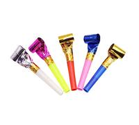 WOONEKY Party Whistles Blowers Boys and Girls 20pcs Party Birthday Party Long Nose Children's Whistle Whistle Toy Party Toys Random