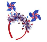 WOONEKY Patriotic Headband for Usa Independence Day Hair Accessories Comfortable Stylish Fourth of July Headbands Versatile Design for Parties Themed Events