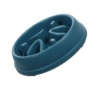 WOONEKY Pet Slow Feeder Bowl for Dogs Non Slip Round Design Prevents for Breeds Easy to Clean Material Promotes Healthy Eating Habits