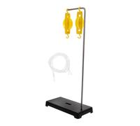WOONEKY Physics Teaching Pulley System Kit with Stand Accurate Mechanical Forces Measurement User-friendly Physics Experiment Tools for Students and Teachers in Mechanics Education