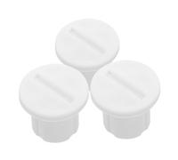 WOONEKY Plastic Kids Toilet Training Screws Potty Step Stool Attachment for Toddlers Foldable Toilet Ladder with 3pcs Plastic Screw Caps Suitable for Child Potty Training