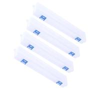 WOONEKY Plastic Paintbrush Storage Box for Students Lightweight Wear-Resistant Break-Resistant Handheld Box with Compartmentalized Design for DIY Art Painting and Watercolour Supplies