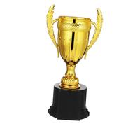 WOONEKY Plastic Trophy Cup Competition Trophy for Sports Lightweight Award for Winners for Celebrations Parties Events Durable and Versatile Prize