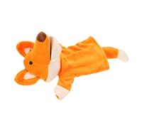 WOONEKY Plush Fox Hand Puppet for Soft Stuffed Animal Role Play Doll Safe Early Education Gift to Boost Creativity Dexterity Imagination Washable Plush Material for Interactive