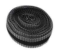 WOONEKY Polyester Hemming Tape for Trousers No Sew Fusing Tape DIY Clothing Accessories Self-adhesive for Pants Shortening and Seam Dressmaking Black
