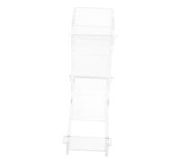 WOONEKY Portable Acrylic Dice Tower Roller for Tabletop Games Transparent Sturdy Dice Rolling Tower Kit Ensuring Fair for Board Game Enthusiasts