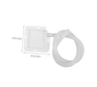 WOONEKY Portable Air Conditioner Drain Pan with Hose Weather-resistant Plastic Drip Tray for Window Ac Units Efficient Water Catcher for Condensation Management Compatible with Various