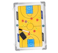 WOONEKY Portable Aluminum Frame Basketball Coaching Board Magnetic Whiteboard with Hanging Design Lightweight for Training Game Strategy Teaching