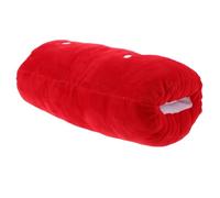 WOONEKY Portable Cute Strawberry Plush Hand Pillow Warm Compress Soft Cushion for Travel Office Home Gift