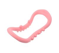 WOONEKY Portable Yoga Ring Fitness Accessory for Shoulder and Back Training Soft Sturdy Build Enhances Flexibility Strength Stylish Pink Exercise Circle for Home Travel Yoga and Fitness