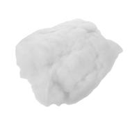 WOONEKY PP Cotton Polyester Filling High Elasticity Stuffing for Pillows Soft Ornaments DIY Crafts Machine Washable Sustainable Recycled Fiber for Indoor Christmas Fake Snow Decoration