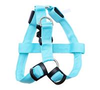 WOONEKY Practical Glow-in-the- Harness Hauling Cable Reflective Straps Nylon Material for All Dogs and Pets