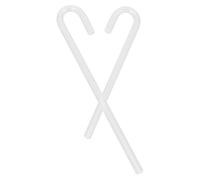 WOONEKY Practical U-shaped Acrylic Tubing 2pcs Co2 Diffuser Tube for Aquarium Fish Tank Pump
