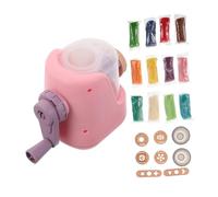 WOONEKY Pretend Play Noodle Maker for Educational Dough Extruder with Soft Easy-Clean Materials Promotes Creativity Color Shape Recognition for Family Interaction and Role-Playing