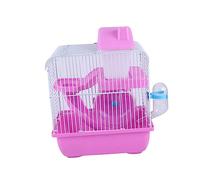 WOONEKY Prolee Double Layer Small Pet Cage Hamster Home Chinchilla Accessories