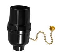 WOONEKY Pull Chain Lampholder with E27 Socket, Abs Material, Versatile Lighting Option and Excellent Heat Dissipation, Suitable for Residential and Commercial Use