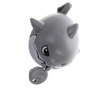 WOONEKY Pull String Shark Mini Vibrating Plastic Sea Animal Plaything with Detailed Craftsmanship for Teens DIY Keychain Hanging Pendant Fun Gift