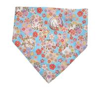 WOONEKY Quality Fabric Dog Bandanas for Dogs Pet Saliva Towel Scarf Pets Breathable Quick Dry Fashionable Bib