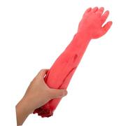 WOONEKY Realistic Broken Arm Prop Halloween Decoration Separated Arm Ornament Creepy Plastic Fake Limb for Spooky Party Layout Haunted House Horror Scene
