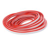 WOONEKY Red Flexible Silicone Neon LED Strip Light Low Voltage Outdoor Rope Light for Advertising Signs Bedroom Party Decor