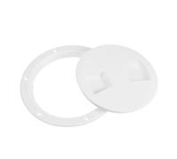 WOONEKY Round Deck Hatch Cover Non-slip Access Panel for Boats Kayaks Yachts Sailboats with Pre-drilled Holes Heavy Duty Weather-resistant Inspection Lid
