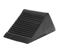 WOONEKY Rubber Wheel Chock for Car and Caravan with Non-slip Base, Portable and Sturdy Tire Block Keeps Wheels Securely in Place for Travel Trailers and Vehicles
