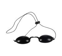 WOONEKY Safety Eye Patch Protective UV Light Eye for Cosmetic Procedures LED Therapy Black