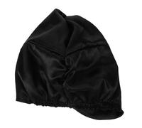 WOONEKY Satin Sleeping Bonnet Double Layer Soft Breathable Hair Cap for Women Night Sleep Hat Curly Hair Wrap Shower Beauty Hat