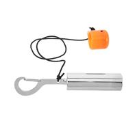 WOONEKY Scuba Diving Safety Signal Bell with Clip Corrosion-resistant Underwater Shaker Rattle Stick for Clear Acoustic Alerts Lightweight and Scuba Gear Accessory with Protective Cover