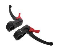 WOONEKY Side Mount Wheelchair Brake Handles Plastic Hand Brakes with Locking Mechanism Easy Installation Compatible with Various Wheelchair Models Accessories Replacement