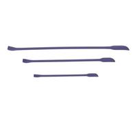 WOONEKY Silicone Makeup Spatula Set with Double-ended Design Practical and Resistant to Break 3pcs for Skincare Routine and Daily Cosmetic Application