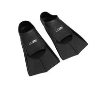 WOONEKY Silicone Short Webbed Diving Training Fins Durable Snorkeling Flippers for Swimming and Practice Comfortable Fit for Various Foot Shapes Black Random Color