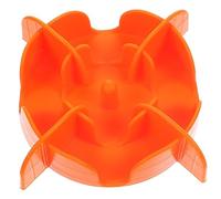 WOONEKY Silicone Slow Feeder Dog Bowl Insert -resistant Pet Food Bowl for Slowing down Eating Suitable for Wet Dry Food Easy to Use for Dogs and Cats