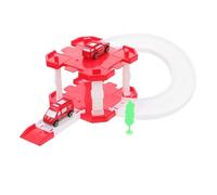 WOONEKY Simulated Fire for Interactive Parking Garage Vehicles Model for Emergency Vehicle Playset for Boys and Birthday Holiday