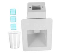 WOONEKY Simulation Ice Maker for White Pretend Play Kitchen Appliance Dollhouse Ice Cube Maker for Interactive Family Fun and Creative Role Play
