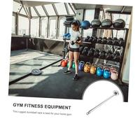WOONEKY Solid Iron Dumbbell Bar Weight-bearing Fitness Accessory for Strength Training Grip and Arm Exercise Heavy-duty Weight Support for Home Gym Use