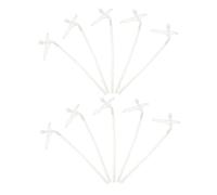 WOONEKY Spray Foam Replacement Tubes 10pcs White Plastic Nozzle Tips for Easy Use and High-Efficiency Gap Filling in DIY
