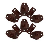 WOONEKY Spring-Loaded Door Ball Catch 20pcs Plastic Interior Latches for Cabinets Cupboards and Drawers Simple Screw Installation for Furniture