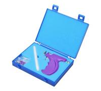 WOONEKY Stainless Steel Ear Piercer Gun Purple Ear-piercing Tools Set Safe Ear Hole Piercing Device Body Jewelry Piercing Kit for Professional and Home Use Random Color