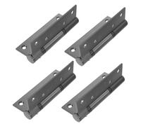 WOONEKY Stainless Steel Hydraulic Automatic Door Hinge Self Closing Spring Loaded Door Closer Hinge with Invisible Concealed Design and Reliable Smooth Operation