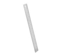 WOONEKY Stainless Steel Metal Ruler with Non-slip Cork Base Dual Metric and Imperial Scales for Architects Engineers Students Precision Measuring Tool for Blueprints Drafting School and