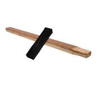 WOONEKY Straight Wooden Hammer Handle Set 40cm Replacement for Carpentry | Wood, Balanced Length and Precision, Straight or Right Angle Use, for Woodworking Projects and DIY Carpenters